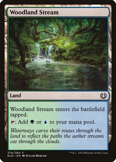 Woodland Stream Kaladesh Magic card