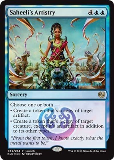 Saheelis Artistry Launch Party & Release Event Promos Magic card