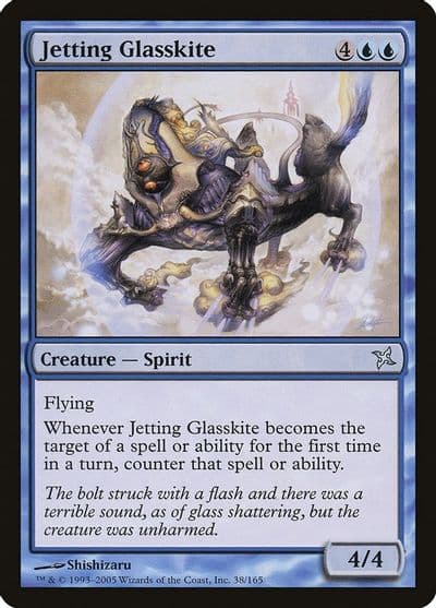 Jetting Glasskite Betrayers of Kamigawa Magic card