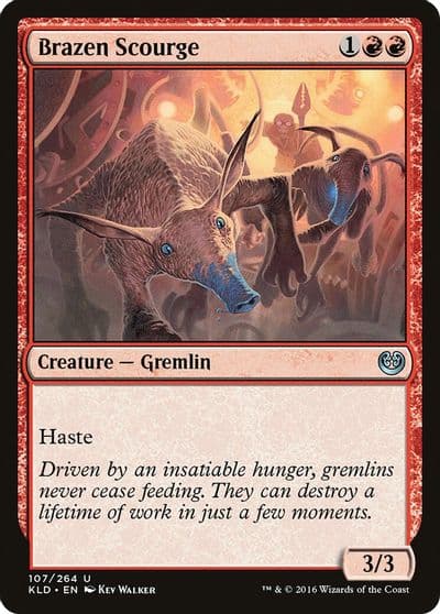 Brazen Scourge Kaladesh Magic card