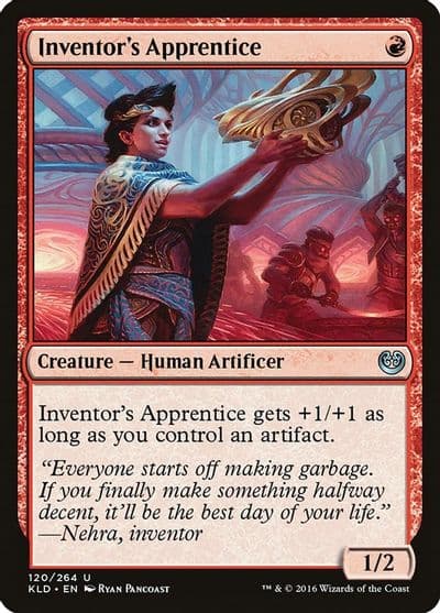 Inventors Apprentice Kaladesh Magic card