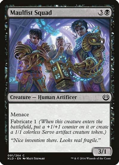 Maulfist Squad Kaladesh Magic card