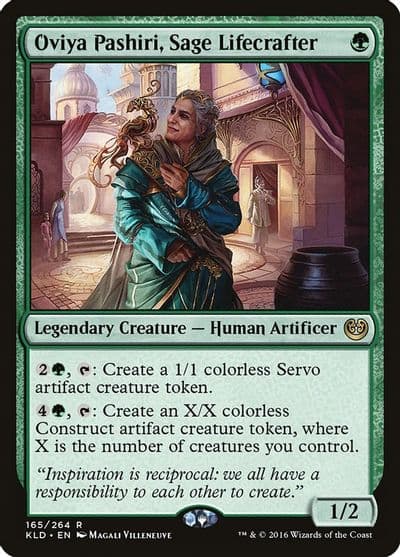 Oviya Pashiri Sage Lifecrafter Kaladesh Magic card
