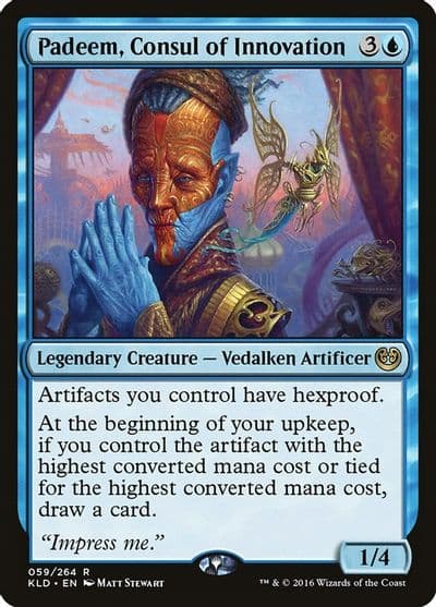 Padeem Consul of Innovation Kaladesh Magic card
