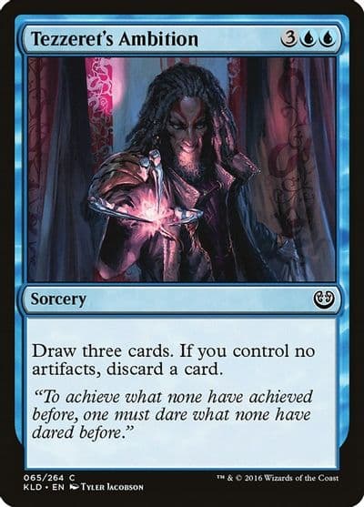 Tezzerets Ambition Kaladesh Magic card