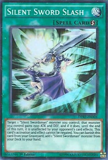 Silent Sword Slash Duelist Pack: Rivals of the Pharaoh Yu-Gi-Oh! card