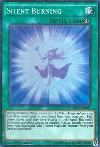 Silent Burning Duelist Pack: Rivals of the Pharaoh Yu-Gi-Oh! card