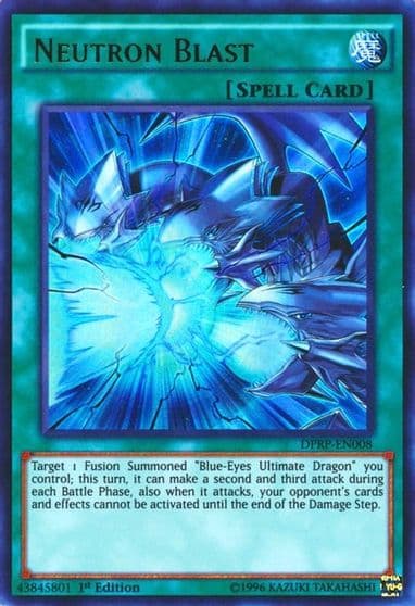 Neutron Blast Duelist Pack: Rivals of the Pharaoh Yu-Gi-Oh! card