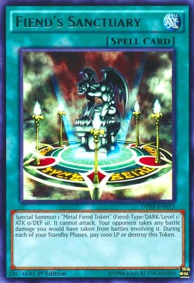 Fiends Sanctuary Duelist Pack: Rivals of the Pharaoh Yu-Gi-Oh! card