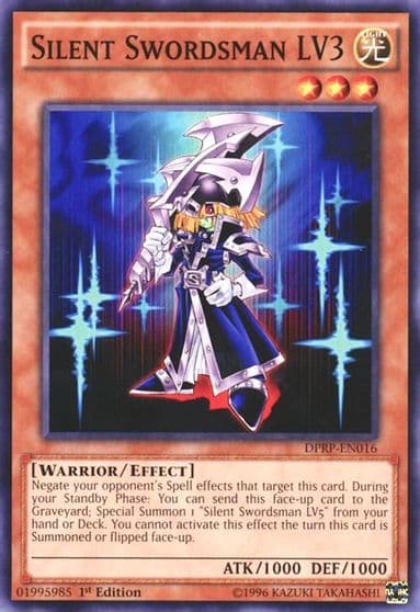 Silent Swordsman LV3 Duelist Pack: Rivals of the Pharaoh Yu-Gi-Oh! card