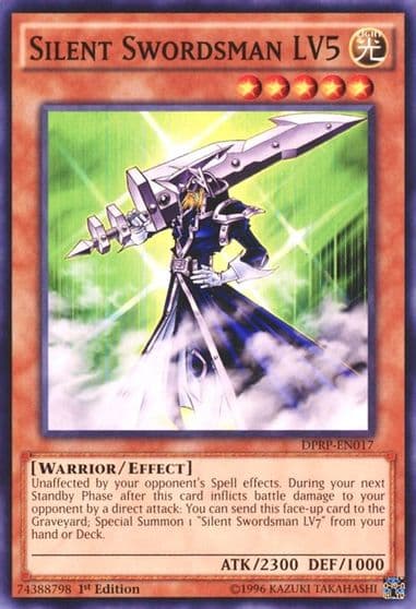Silent Swordsman LV5 Duelist Pack: Rivals of the Pharaoh Yu-Gi-Oh! card