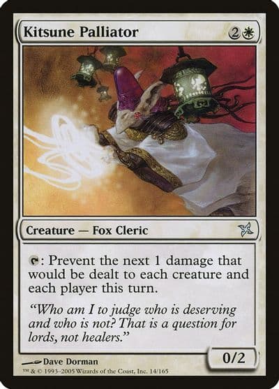 Kitsune Palliator Betrayers of Kamigawa Magic card