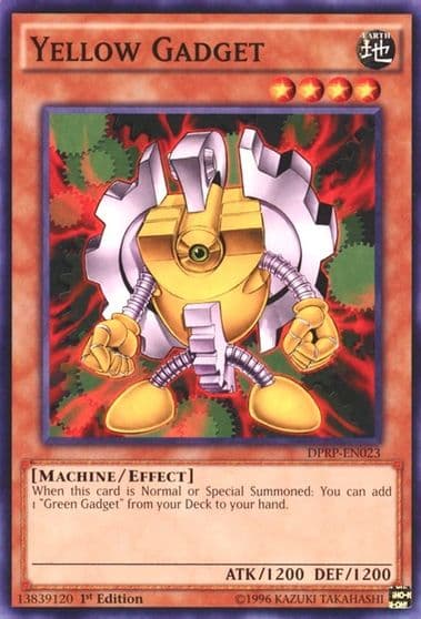 Yellow Gadget Duelist Pack: Rivals of the Pharaoh Yu-Gi-Oh! card