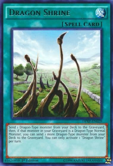 Dragon Shrine Duelist Pack: Rivals of the Pharaoh Yu-Gi-Oh! card