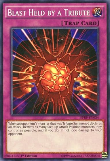 Blast Held by a Tribute Duelist Pack: Rivals of the Pharaoh Yu-Gi-Oh! card