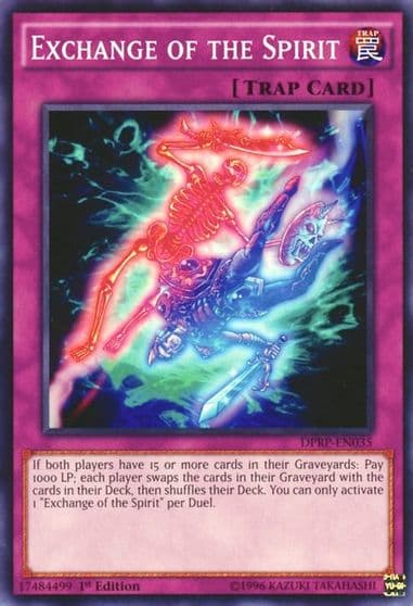 Exchange of the Spirit Duelist Pack: Rivals of the Pharaoh Yu-Gi-Oh! card
