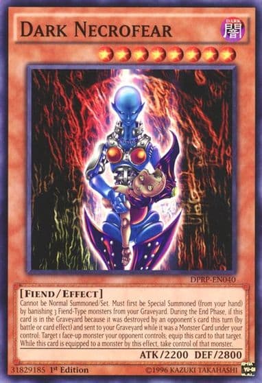 Dark Necrofear Duelist Pack: Rivals of the Pharaoh Yu-Gi-Oh! card