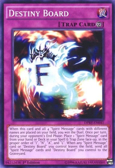 Destiny Board Duelist Pack: Rivals of the Pharaoh Yu-Gi-Oh! card