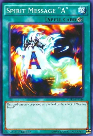 Spirit Message A Duelist Pack: Rivals of the Pharaoh Yu-Gi-Oh! card