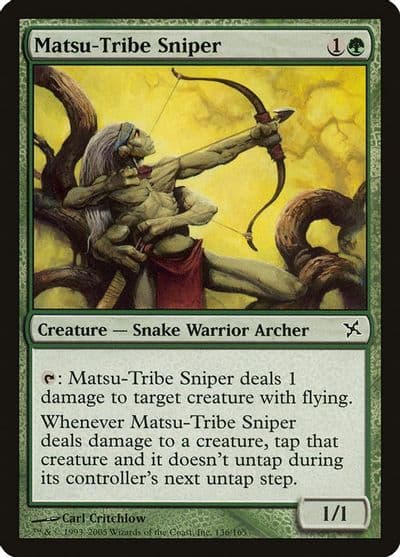 Matsu Tribe Sniper Betrayers of Kamigawa Magic card