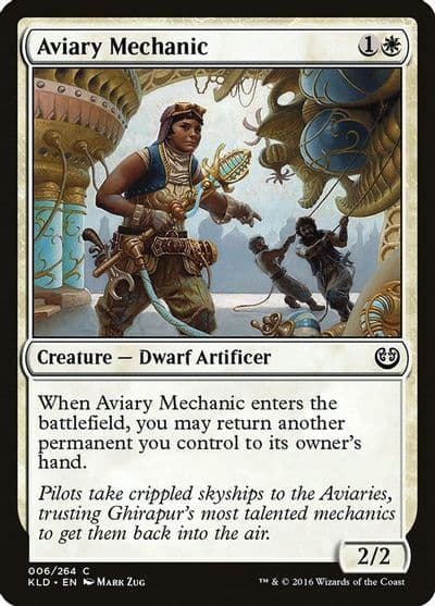 Aviary Mechanic Kaladesh Magic card
