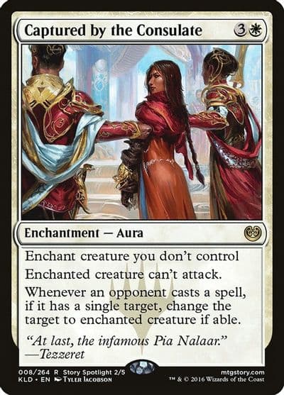 Captured by the Consulate Kaladesh Magic card