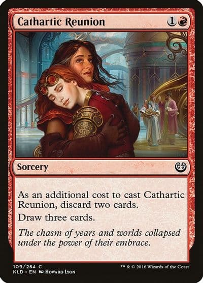 Cathartic Reunion Kaladesh Magic card