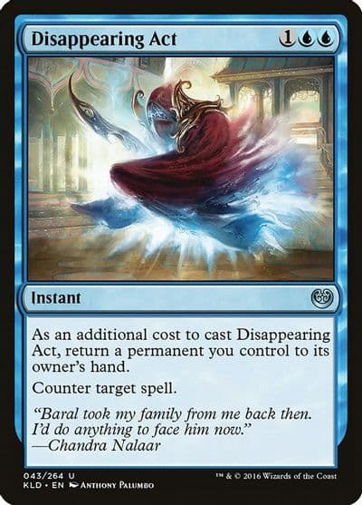 Disappearing Act Kaladesh Magic card
