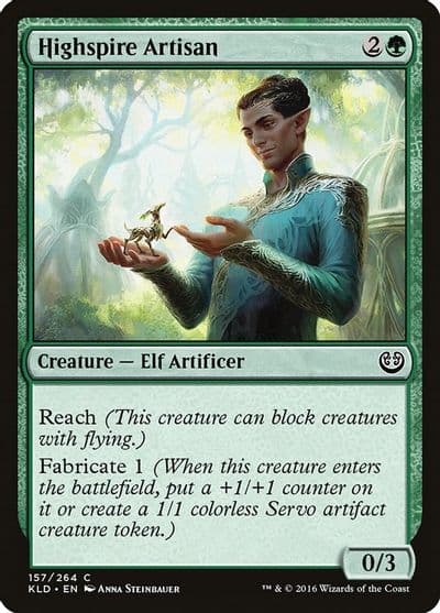 Highspire Artisan Kaladesh Magic card