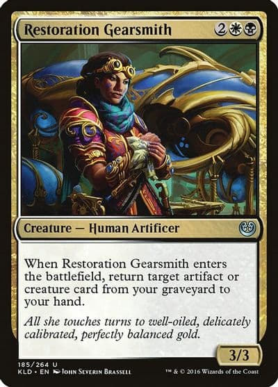 Restoration Gearsmith Kaladesh Magic card