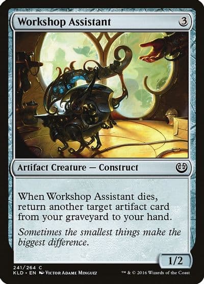 Workshop Assistant Kaladesh Magic card