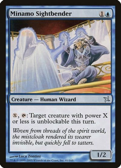Minamo Sightbender Betrayers of Kamigawa Magic card