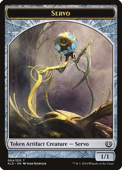 Servo Token 004 Kaladesh Magic card