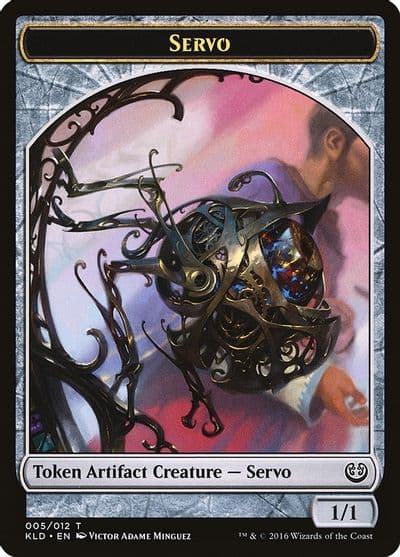 Servo Token 005 Kaladesh Magic card