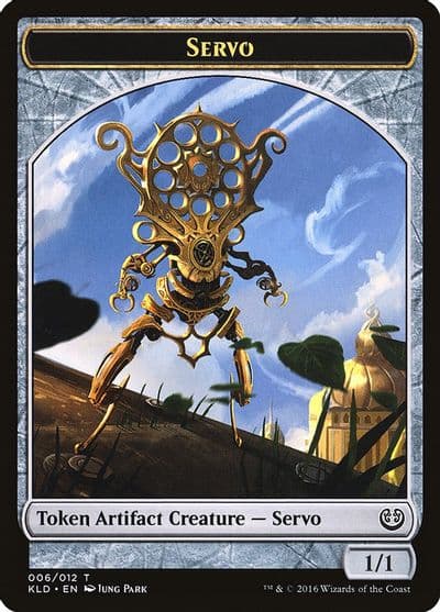 Servo Token 006 Kaladesh Magic card