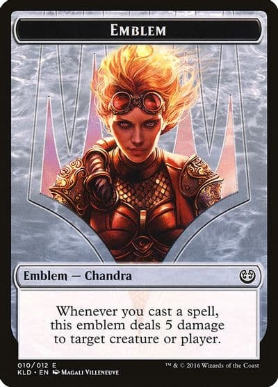 Emblem Chandra Torch of Defiance Kaladesh Magic card