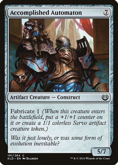 Accomplished Automaton Kaladesh Magic card
