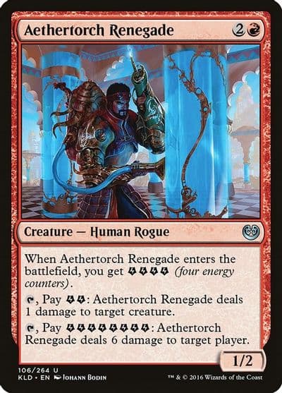 Aethertorch Renegade Kaladesh Magic card