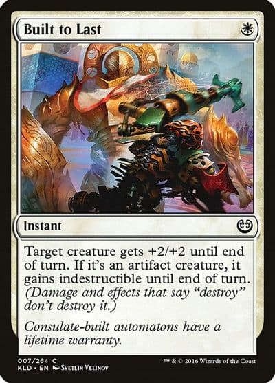 Built to Last Kaladesh Magic card