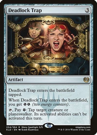 Deadlock Trap Kaladesh Magic card