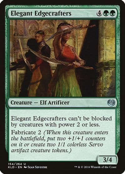 Elegant Edgecrafters Kaladesh Magic card