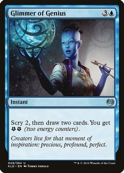 Glimmer of Genius Kaladesh Magic card