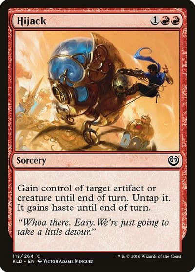 Hijack Kaladesh Magic card