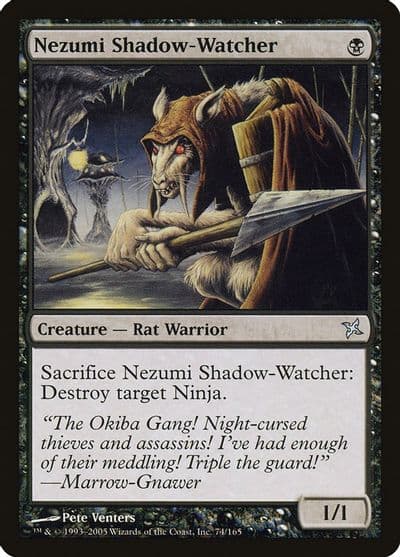 Nezumi Shadow Watcher Betrayers of Kamigawa Magic card