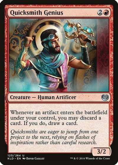 Quicksmith Genius Kaladesh Magic card