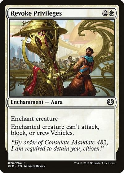 Revoke Privileges Kaladesh Magic card