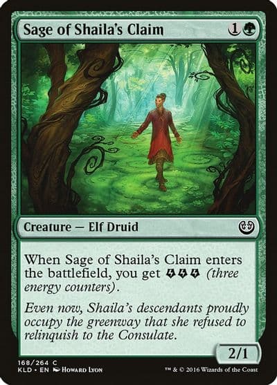 Sage of Shailas Claim Kaladesh Magic card