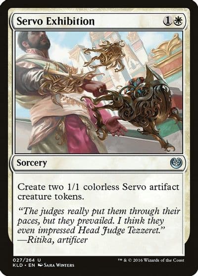 Servo Exhibition Kaladesh Magic card