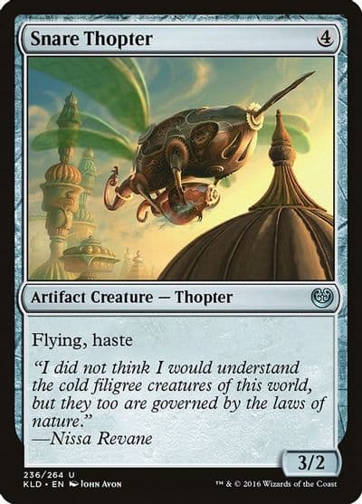Snare Thopter Kaladesh Magic card