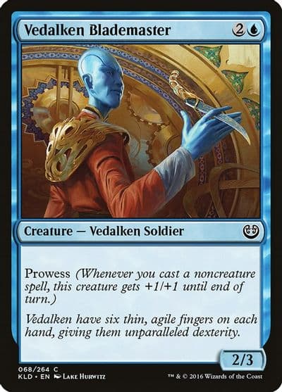 Vedalken Blademaster Kaladesh Magic card
